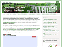 Tablet Screenshot of loudouncountymastergardeners.org